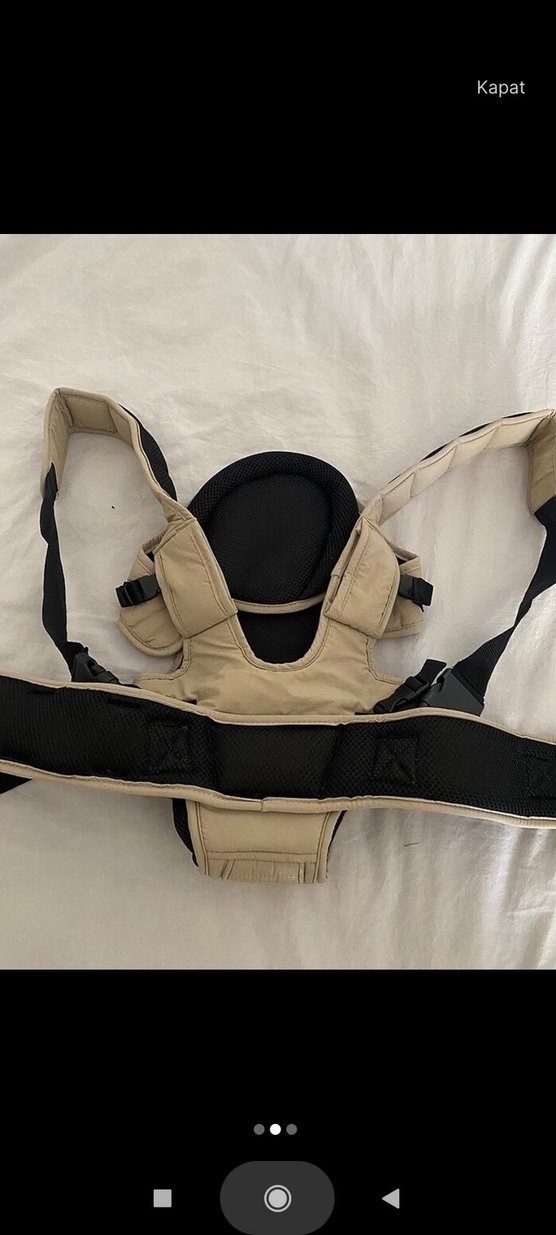 Bej Bebek Taşıyıcı Kanguru - Görsel 2