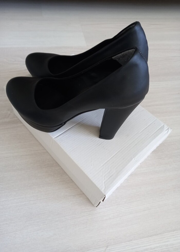 Siyah Platform Ayakkabı - Görsel 2