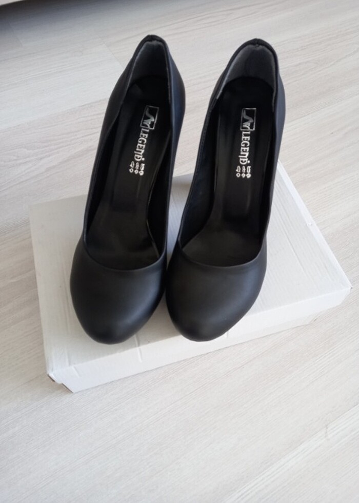 Siyah Platform Ayakkabı - Görsel 3