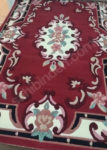 Bordo Desenli Klasik Halı