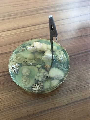  Beden Epoksi deniz kabuğu kağıt tutucu