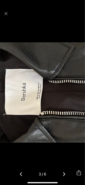 Bershka Deri ceket