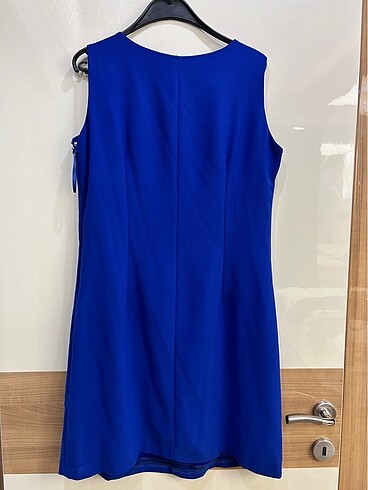 mavi abiye elbise - Görsel 2