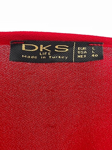 l Beden kırmızı Renk Vintage Love Bluz %70 İndirimli.