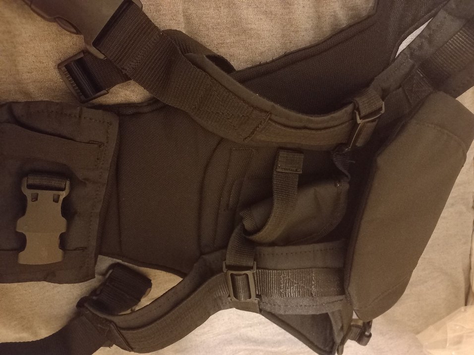 Siyah Bebek Taşıyıcı Kanguru - Görsel 2