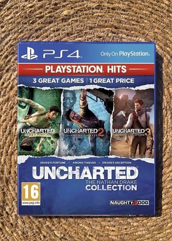 PlayStation Hits Uncharted Koleksiyonu PS4