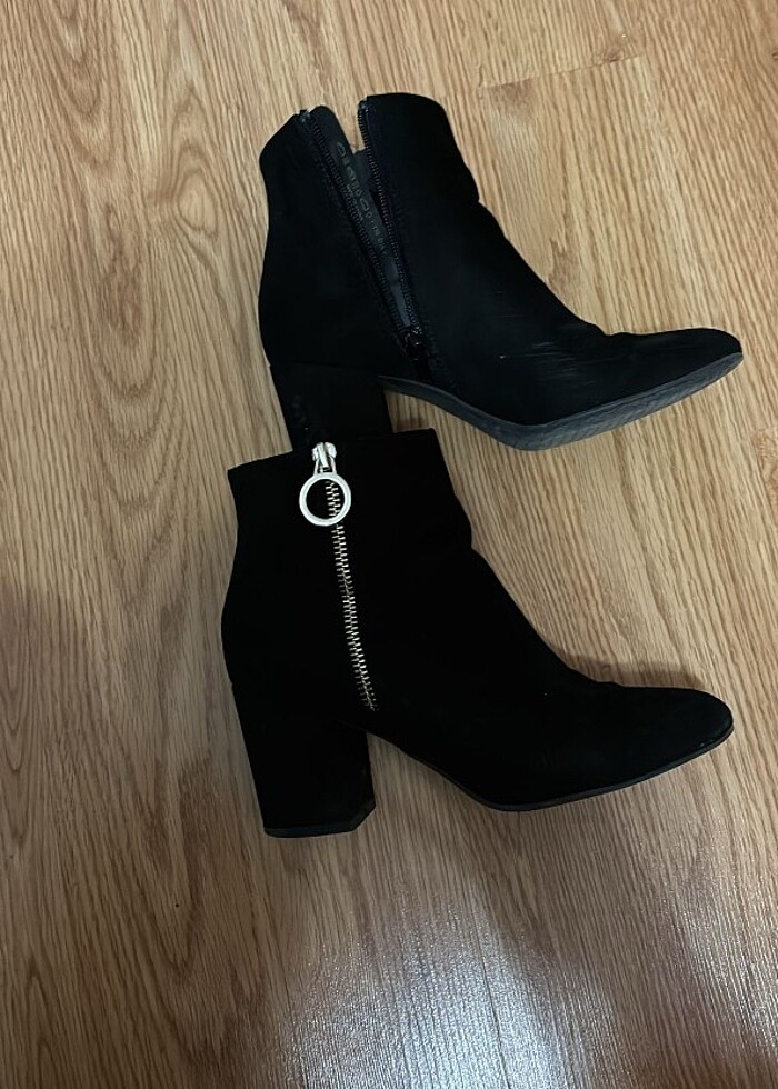 Siyah topuklu bot  - Görsel 3