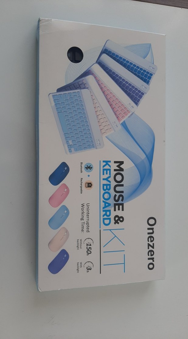 OneZero Siyah Kablosuz Klavye ve Mouse Seti - Görsel 4