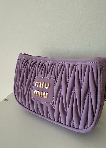  Beden mor Renk Miu Miu Mor Kadın Çanta