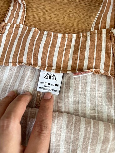 6 Yaş Beden Zara çocuk salopet