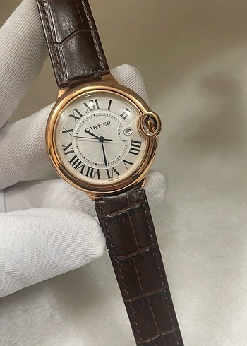 Klasik Modern Cartier Erkek Saati - Görsel 4