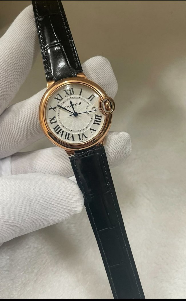 Klasik Modern Cartier Erkek Saati - Görsel 2