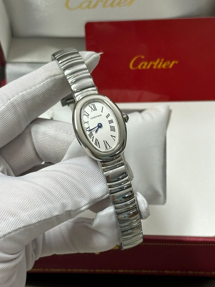 Cartier Beyaz Kadın Saat - Görsel 2