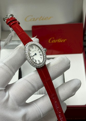 Cartier Klasik Bej Kadın Saati - Görsel 2