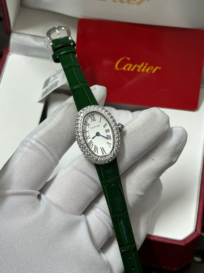 Cartier Klasik Bej Kadın Saati - Görsel 4