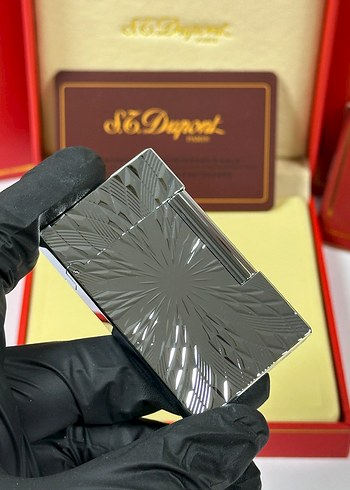 S.T. Dupont Gri Metal Çakmak