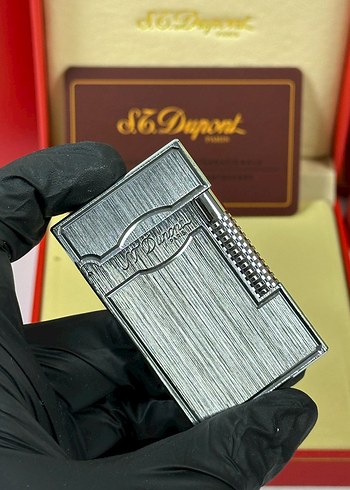 S.T. Dupont Gri Metal Çakmak