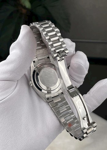 Rolex Modern Klasik Mavi Kadranlı Erkek Saat
