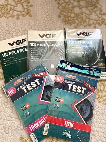  10 sınıf test kitabı