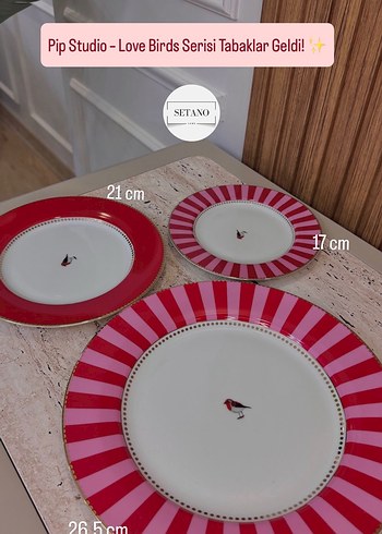 Diğer Pip Studio 17cm tabak