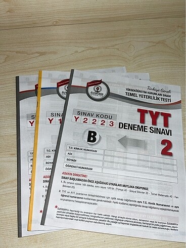  Çözülmemiş Tyt Ayt Deneme