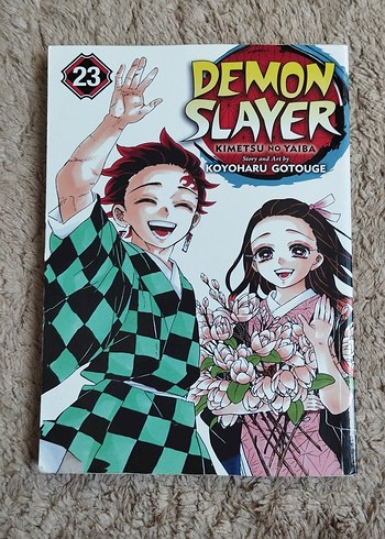 Demon Slayer 23. Cilt Manga ingilizce