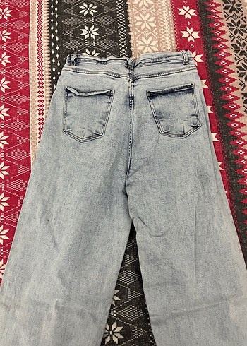 Trendyol & Milla Gri Kadın Denim Pantolon