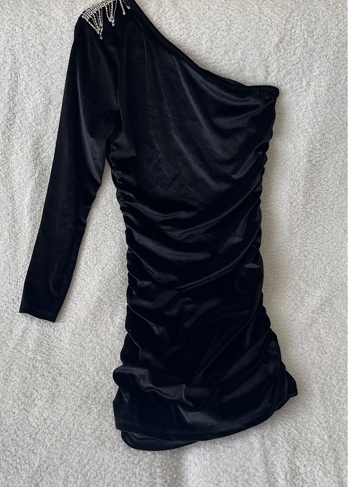 Gotik Vintage Pinterest y2k biker elbise - Görsel 2