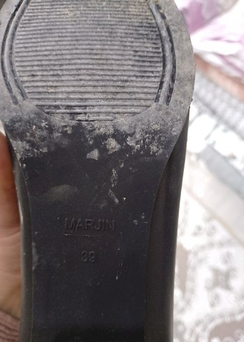 Orijinal marjin topuklu bot - Görsel 5