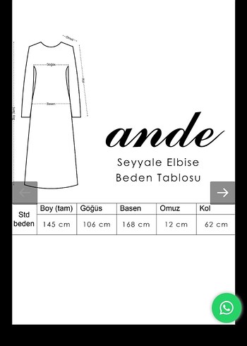 Kadın Haki Uzun Fırfırlı Bohem Elbise, Ferace - Görsel 4