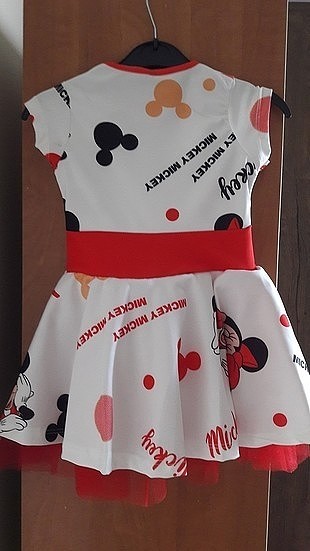 Markasız Ürün Minnie Mouse Elbise