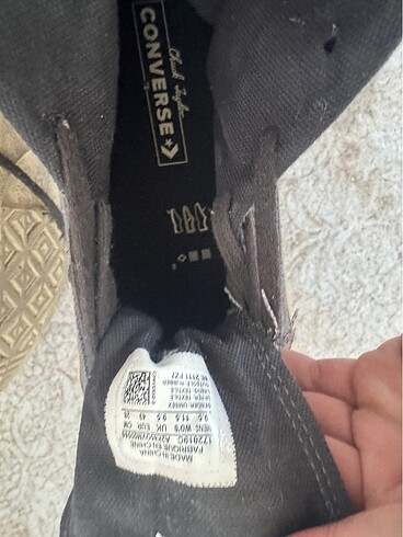 43 Beden gri Renk Converse chuch canvas 70 hiking