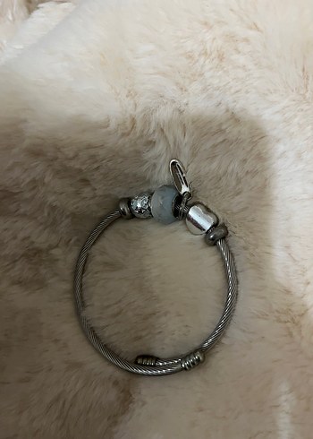 Accessorize Gri Bohem Yılan Desenli Kadın Bileklik
