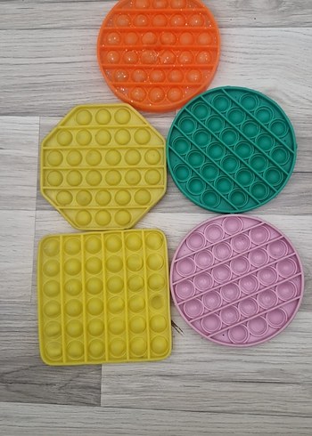 Renkli Pop It Duyusal Eğitim Oyuncakları