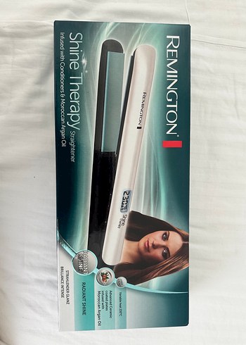Remington Shine Therapy Saç Düzleştirici Beyaz
