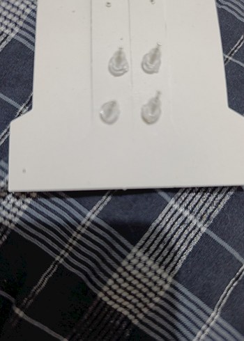 Renkli Çiçekli Mini Payet Küpeler - Görsel 3