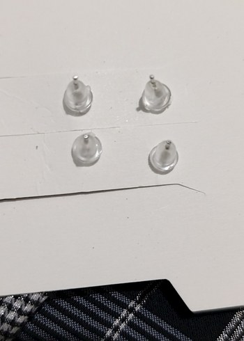 Renkli Çiçekli Mini Payet Küpeler - Görsel 2