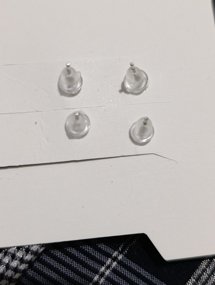 Renkli Çiçekli Mini Payet Küpeler - Görsel 2