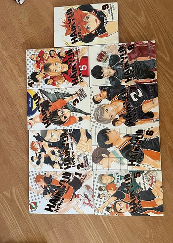 Haikyuu!! Manga Seti 9 Cilt