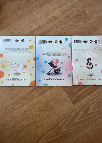 Büyücü Kız Madoka Magica 1-3 Cilt Seti