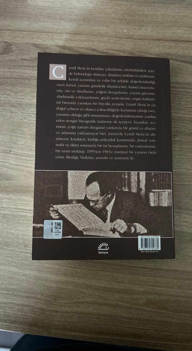 Cemil Meriç Jurnal Cilt 1 (1955-65) - Görsel 2