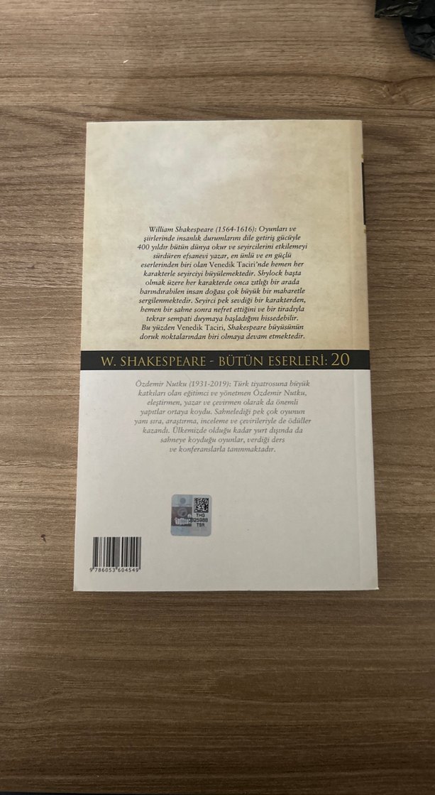 Venedik Taciri - William Shakespeare - Görsel 2