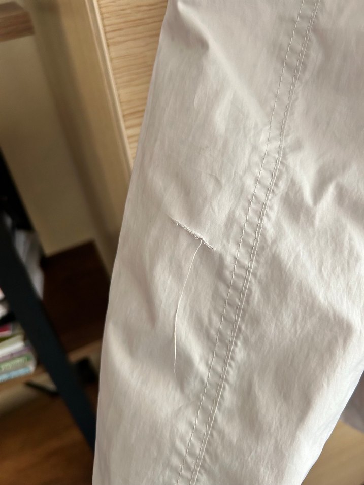 Düğmeli Gri Midi Kaban Yağmurluk Trençkot - Görsel 3