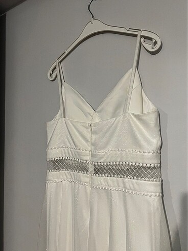 Beyaz nikah elbisesi - Görsel 2