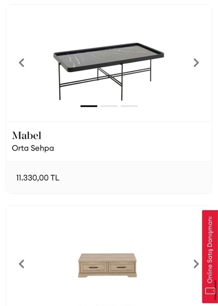 Kelebek orta sehpa - Görsel 5