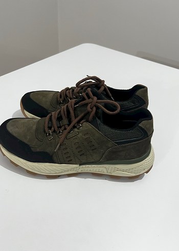 Kahverengi Bağcıklı Erkek Spor Ayakkabı - Görsel 4
