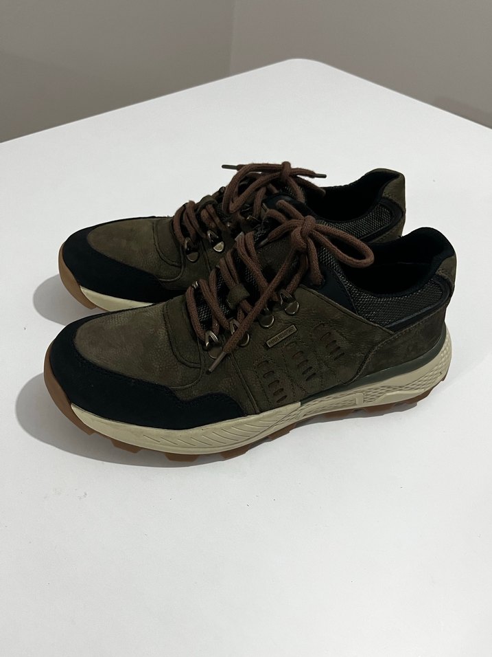 Kahverengi Bağcıklı Erkek Spor Ayakkabı - Görsel 2