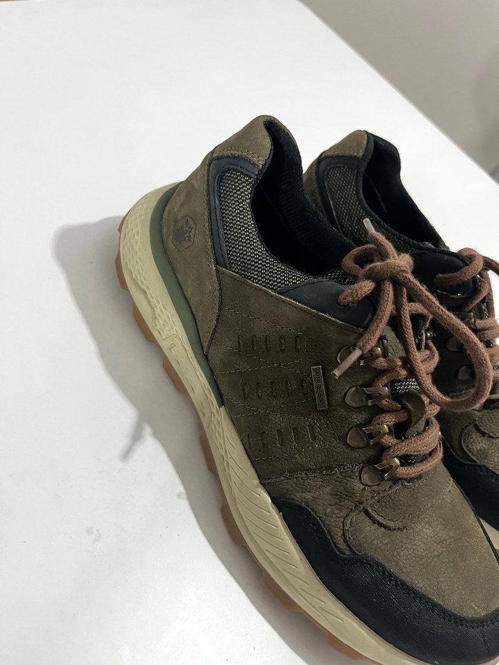 Kahverengi Bağcıklı Erkek Spor Ayakkabı - Görsel 3