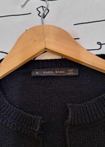 karol siyah hırka - Görsel 2