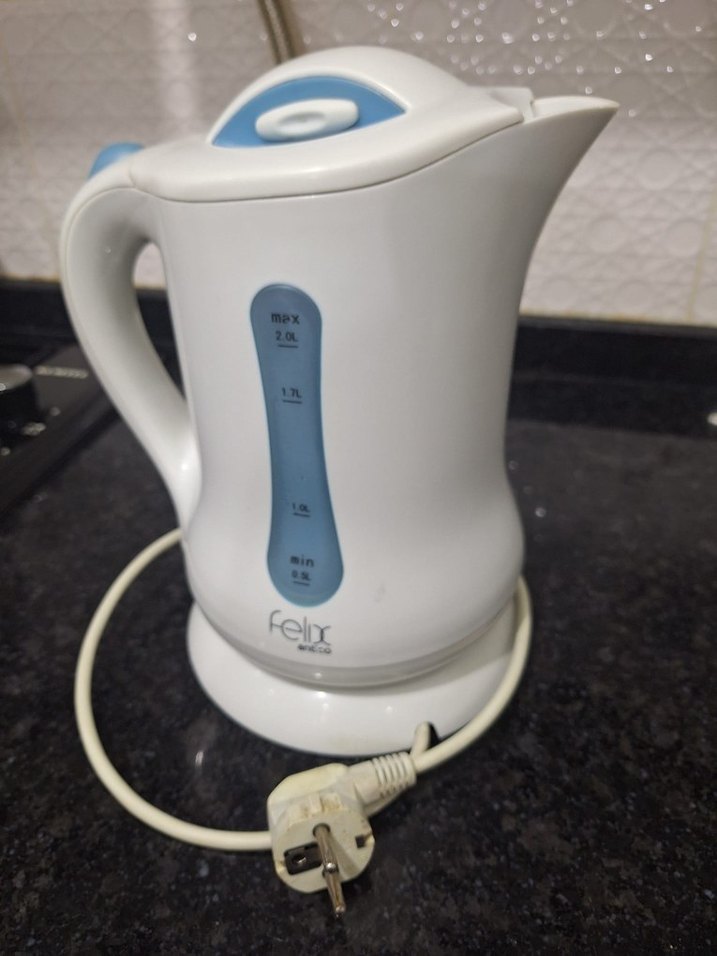 Pastel Beyaz Felix Su Isıtıcı - Görsel 4